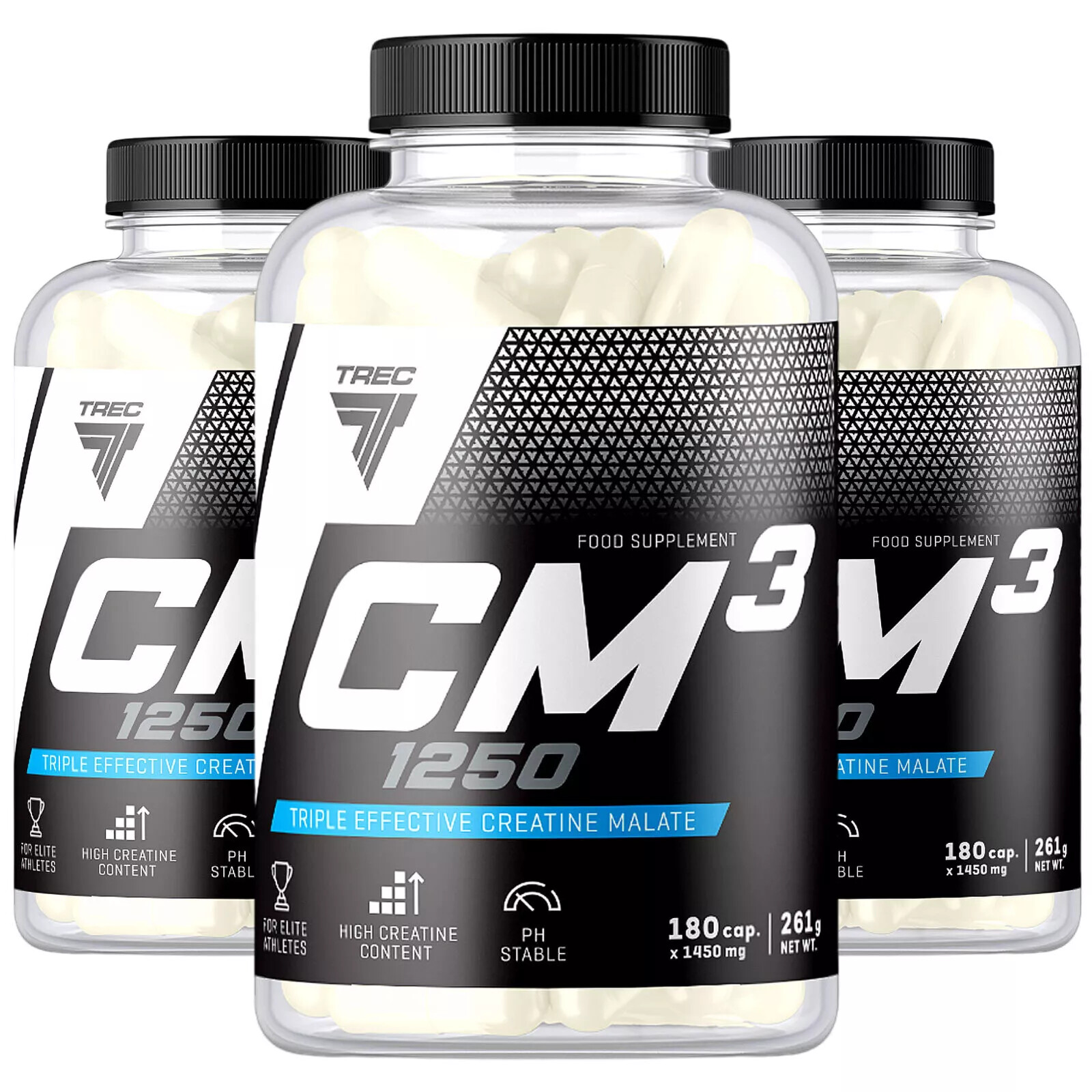 Trec Nutrition CM3 1250 – Tripple Effective Creatine Malate – Muscle Size Growth