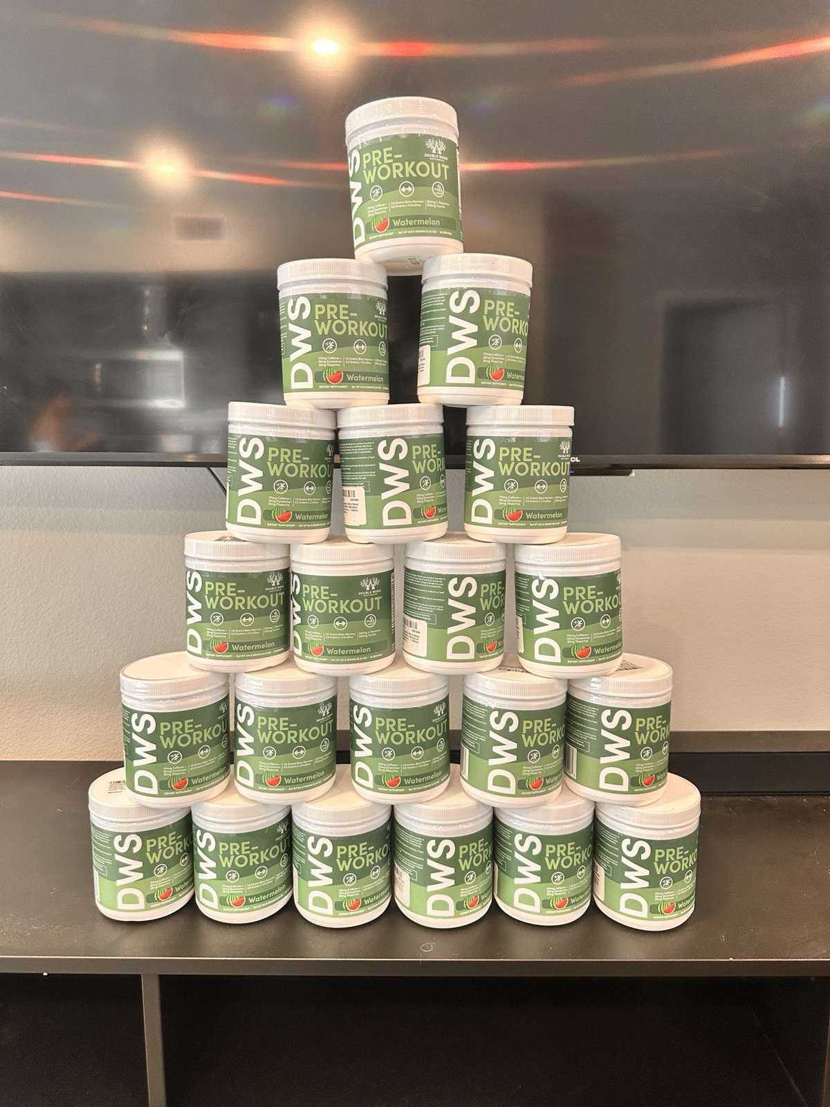 20 Doublewood Pre Workout Bottles (Selling Singles Or Bulk)