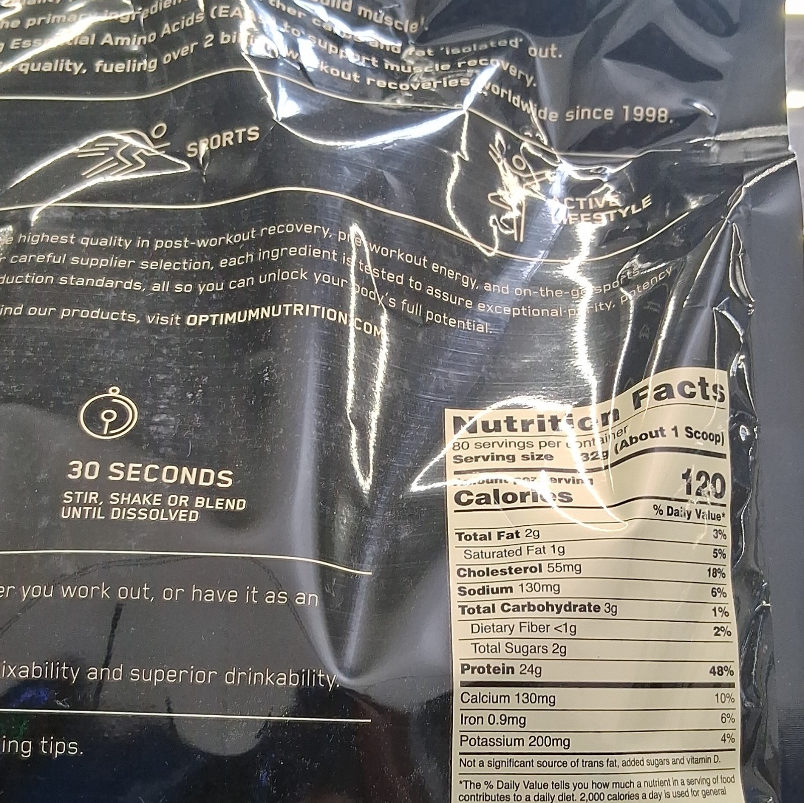 Optimum Nutrition Gold Standard 100% Whey Protein Powder, Extreme Milk Chocolate