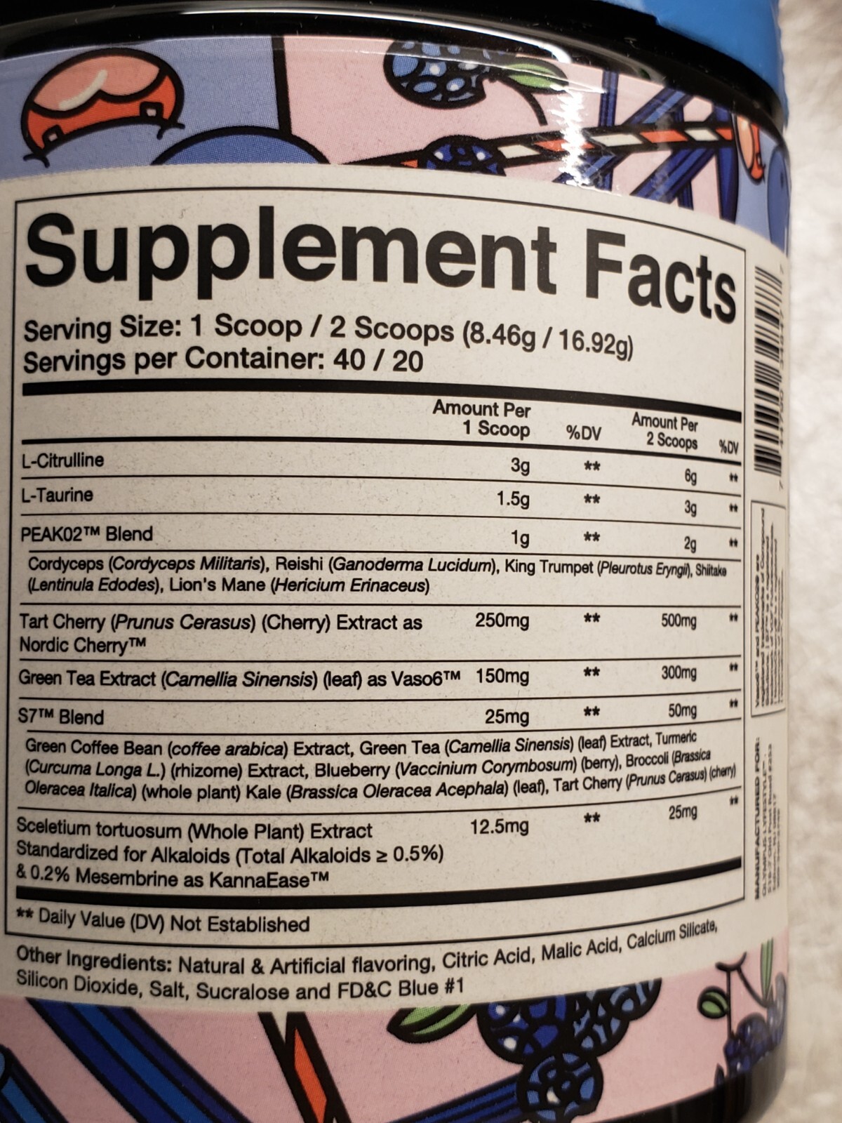 Olympus NO MERCY Non-Stimulant Pre-W.O. – Blue Raspberry – 40 Serv – Exp 7/2025