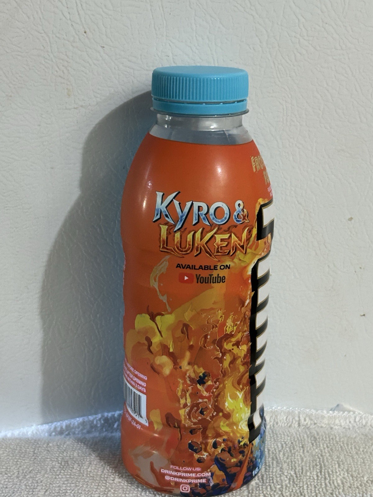 PRIME Frostbite Fusion Hydration Drink, Liquid, 16.9 fl oz (500 mL)