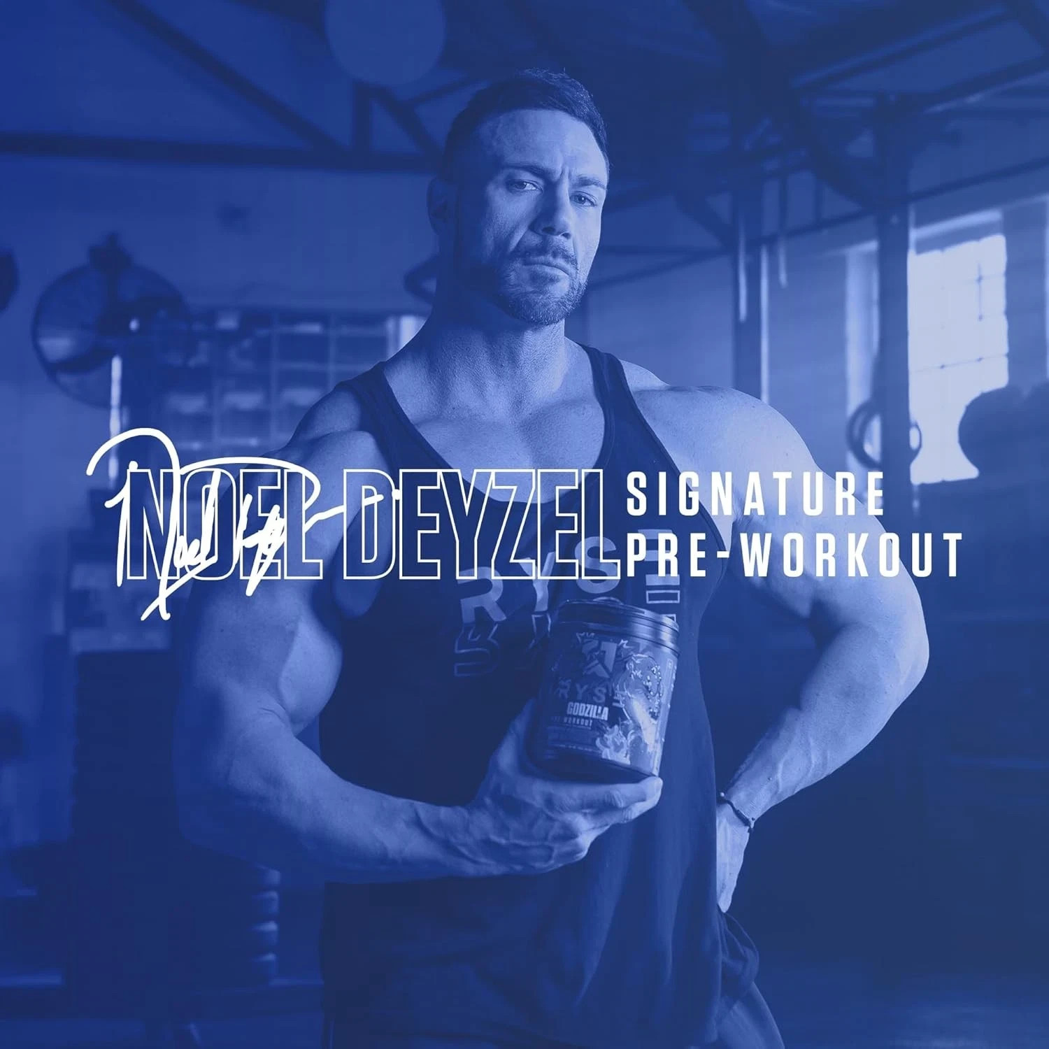 RYSE Godzilla Pre-Workout, Blue Raspberry 772g