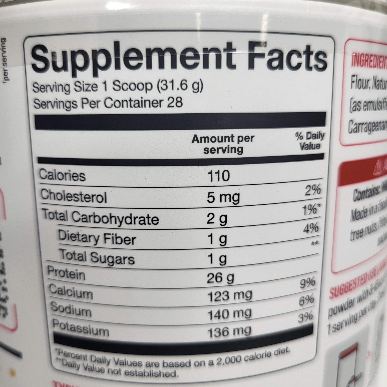 BASIC Basic Whey Isolate Protein Peanut Butter Cookie 2lbs Bb 12/27 2lbs