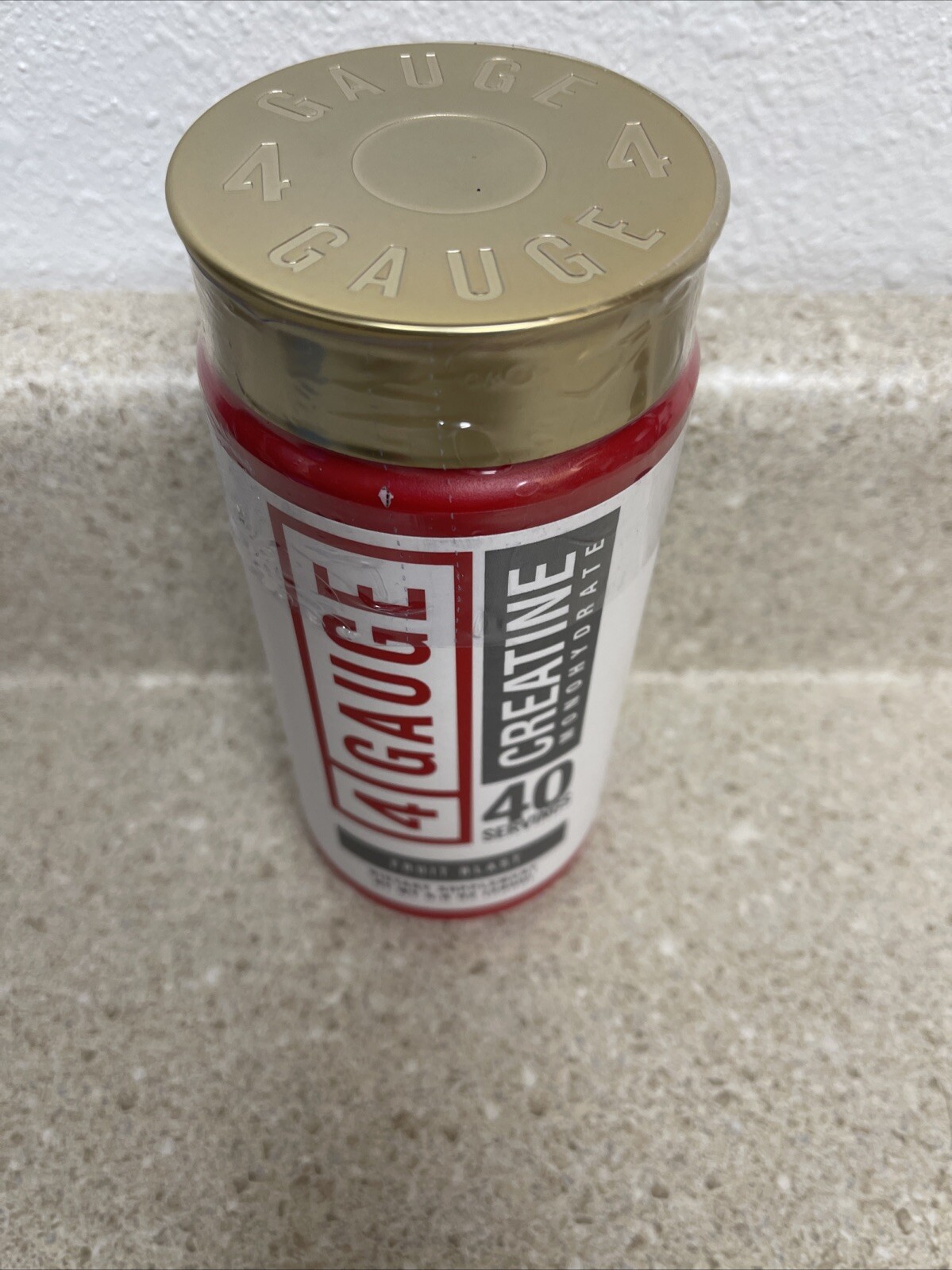 4 Gauge Creatine Monohydrate Fruit Blast 280 Grams By 4 Gauge