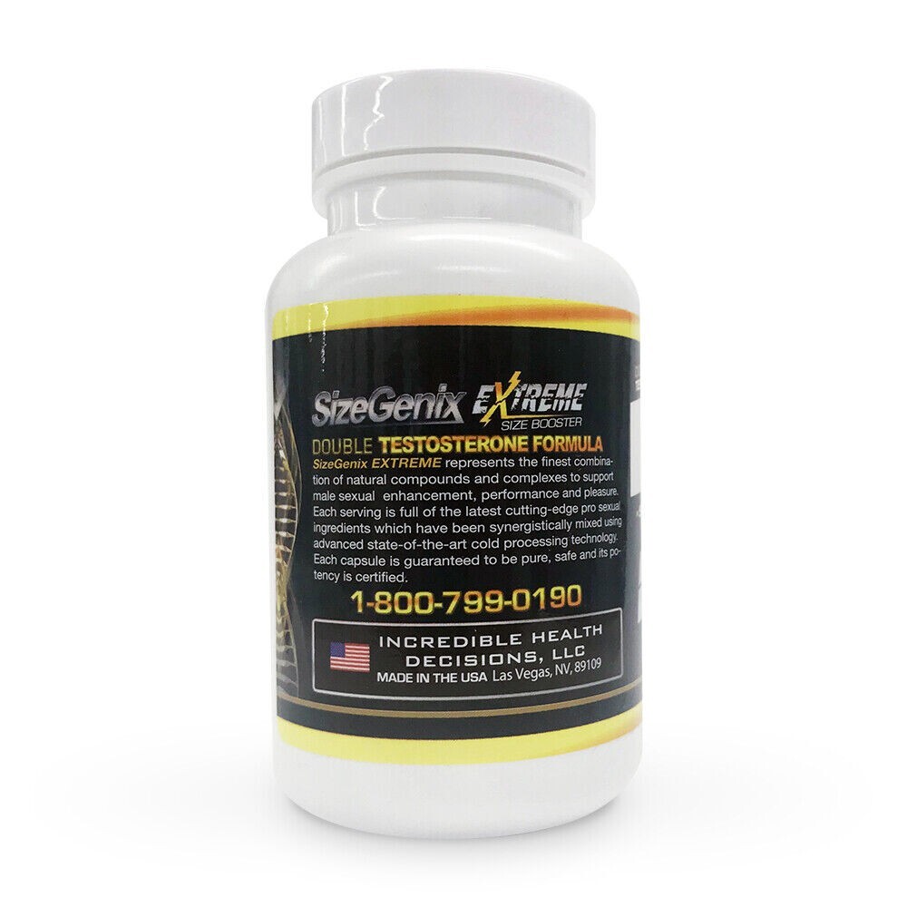 SizeGenix Men’s Health Supplement 1 Month Supply