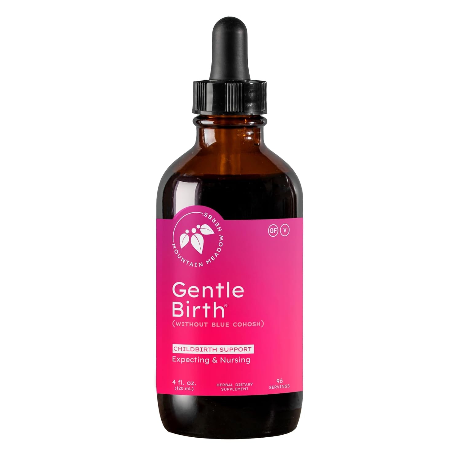 Mountain Meadow Herbs Gentle Birth for Birth Prep/Labor Prep, Fast Acting Liquid