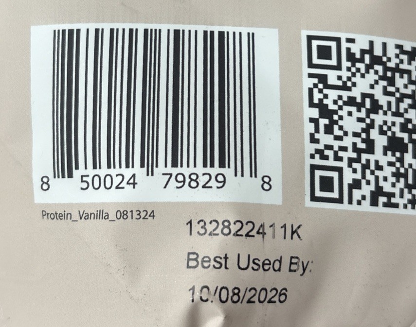 Ancestral Supplements Grass Fed Protein Powder, Vanilla Exp: 10/08/2026