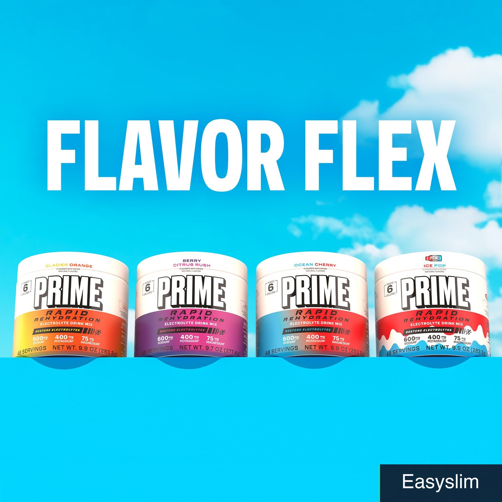 Electrolyte Hydration Powder Berry Citrus Rush Sugar Free 48 Servings