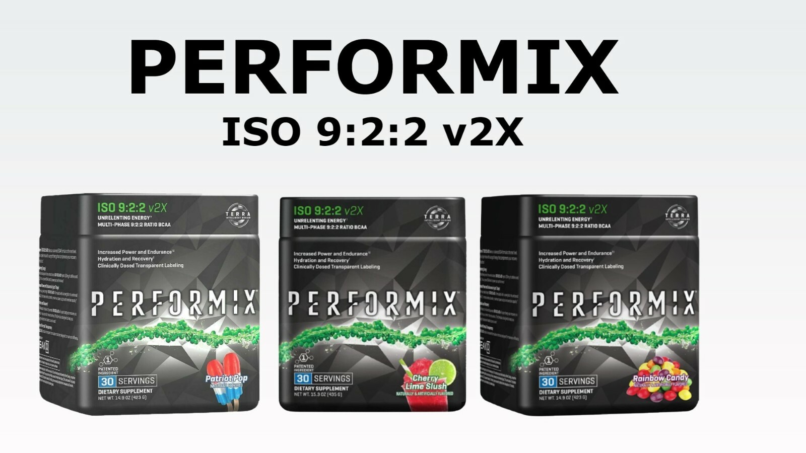 PERFORMIX ISO 9:2:2 V2X – Xtend Muscle Growth w/ BCAA Amino Acids – 30 Servings