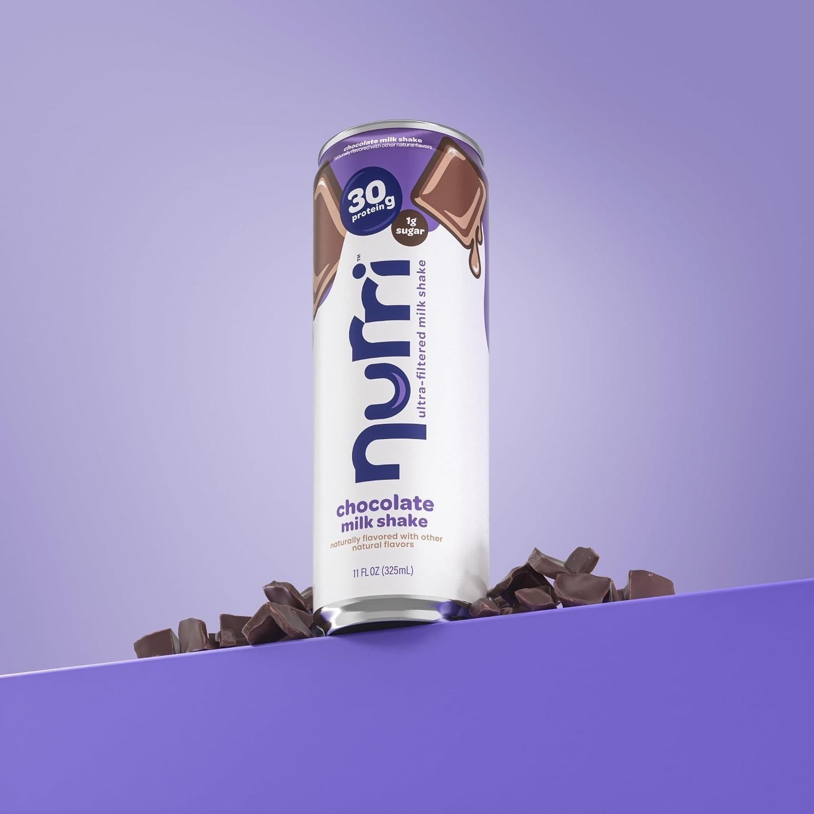 Nurri Chocolate Protein Shake – 30g Protein, Lactose Free, 10 Cans
