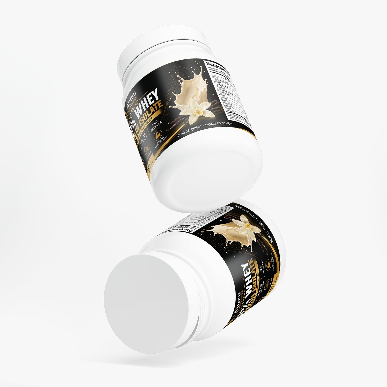 Advanced 100% Whey Protein Isolate (Vanilla)