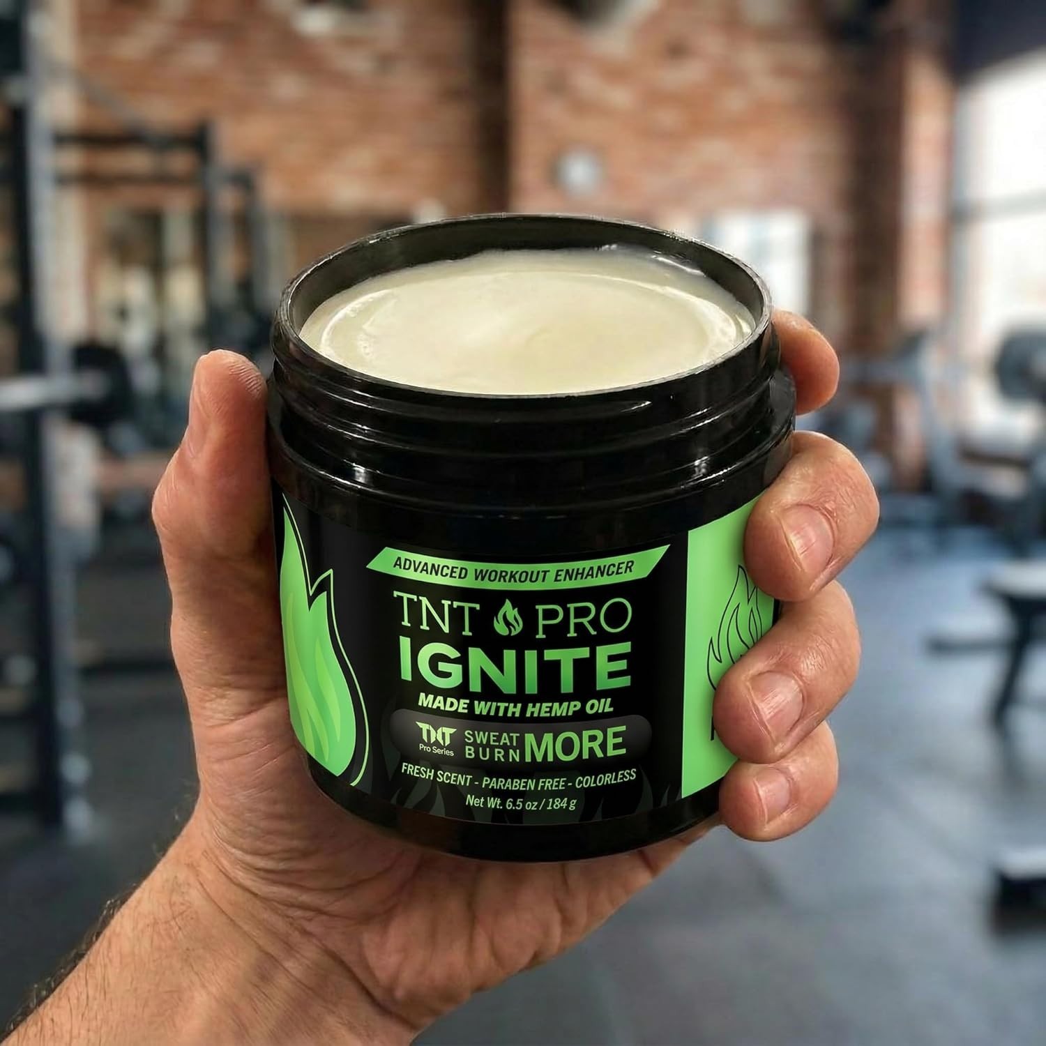 TNT Pro Sweat Cream – 6.5oz Firming Pre-Workout Hot Gel for All Skin Types
