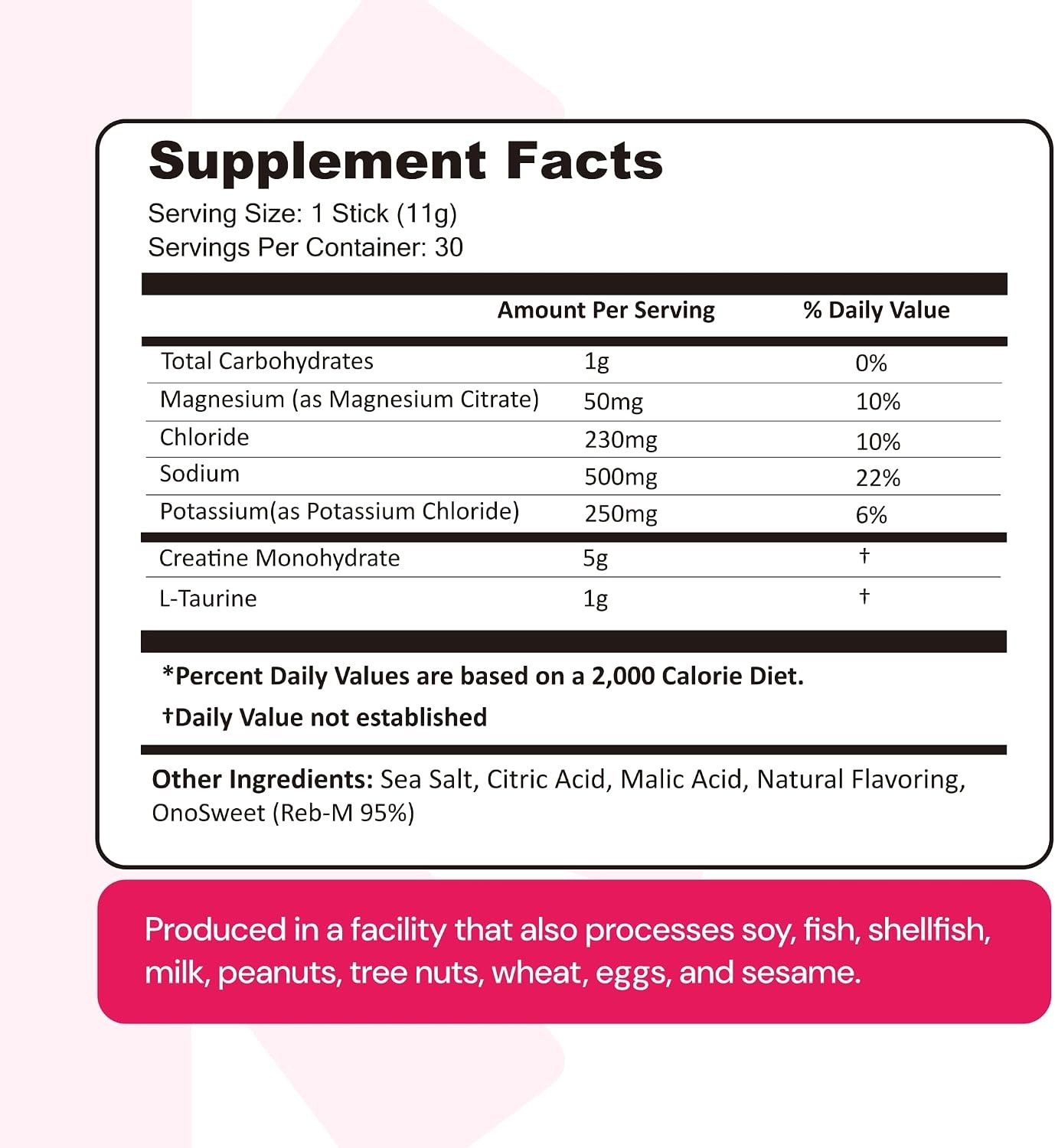 Daily Hydration Mix with Creatine & Electrolytes – Keto-Friendly Watermelon