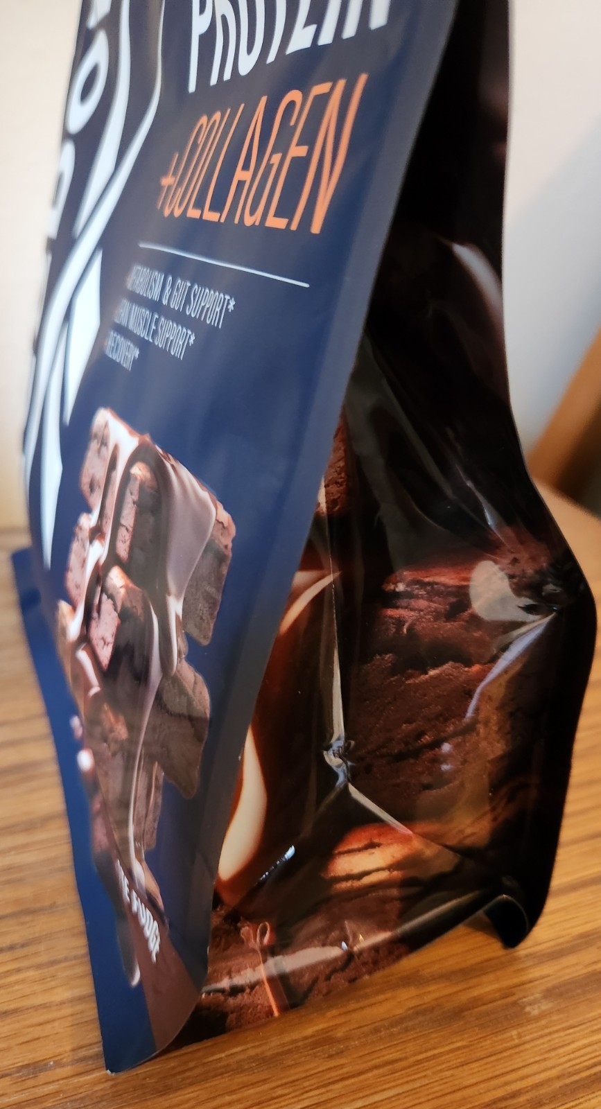 Reebok Reebuild Whey Protein Collagen 1.4 Lb Chocolate Fudge Exp 9/26 25g /sving