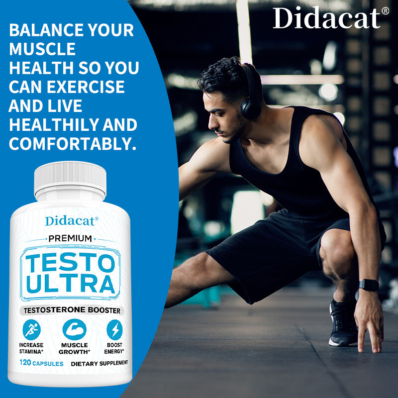 Testo Ultra For Men 30/60/120 Capsules Natural On Sale Testo Ultra