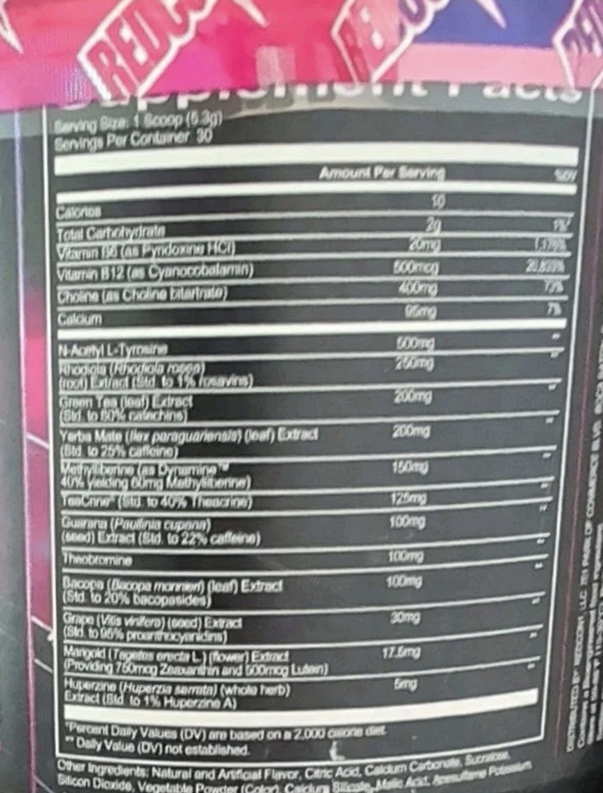 RARE Redcon1 War Games Pre Workout Bubble Gum Gaming Exp 12/26 5.6 oz. 30 Servi