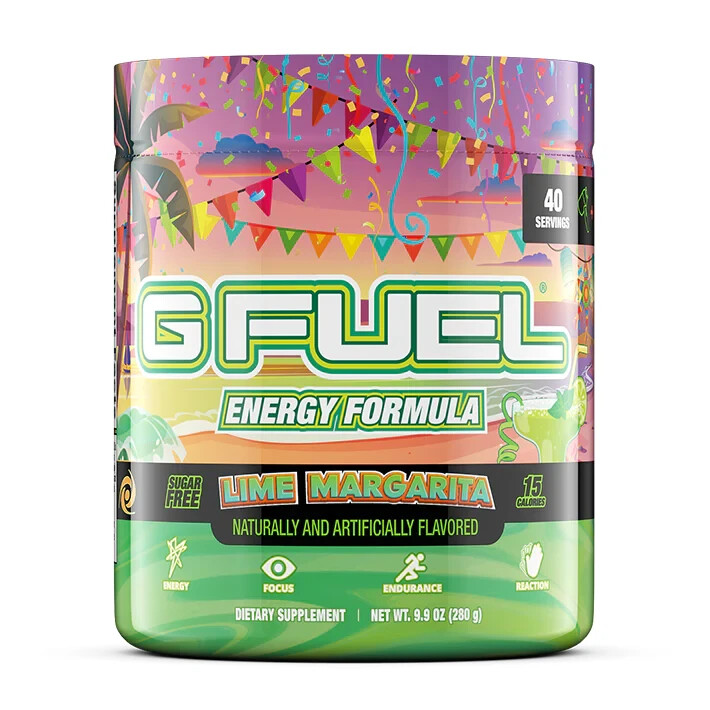 G Fuel Lime Margarita GFuel 40 Servings
