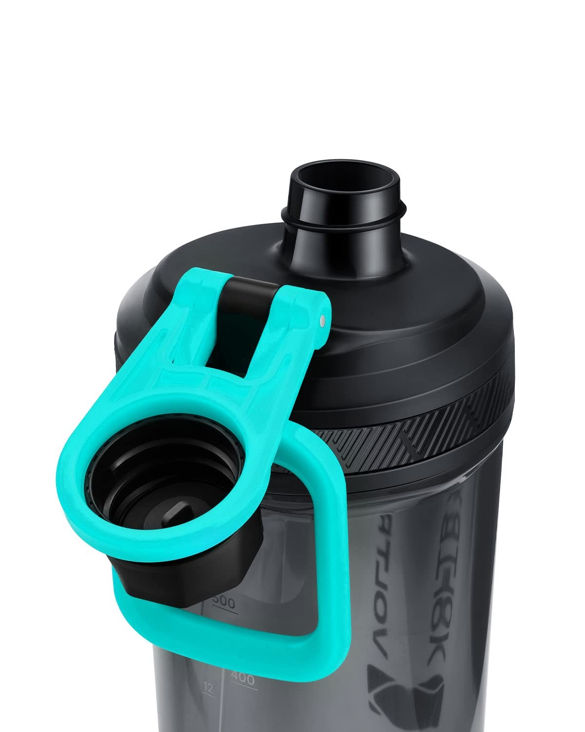 VOLTRX Shaker Bottle, Gallium USB C Rechargeable Electric Protein Shake Mixer, S