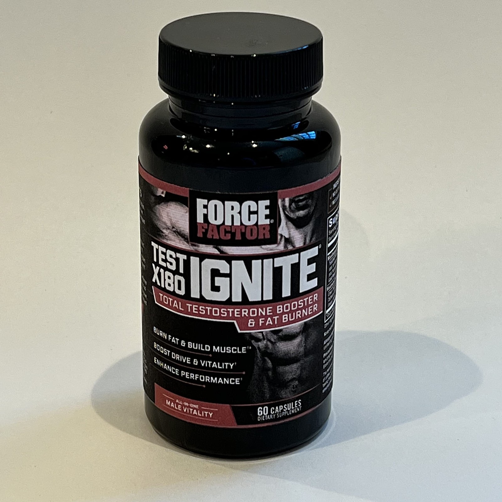 Testosterone Booster for Men – Lean Muscle, Energy Boost, Fenugreek & Green Tea,