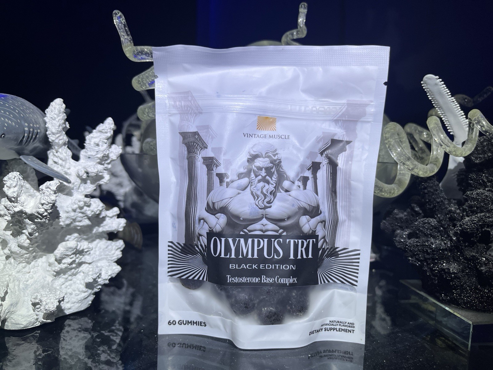 Olympus TRT 4Dhea 2 Step PreCursor 2 Test. Base Gummies By Vintage Muscle💪🏛️🌍