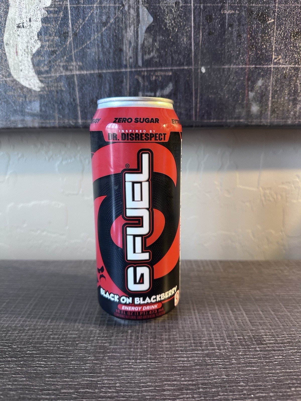 Gfuel Dr Disrespect Black On BlackBerry Can