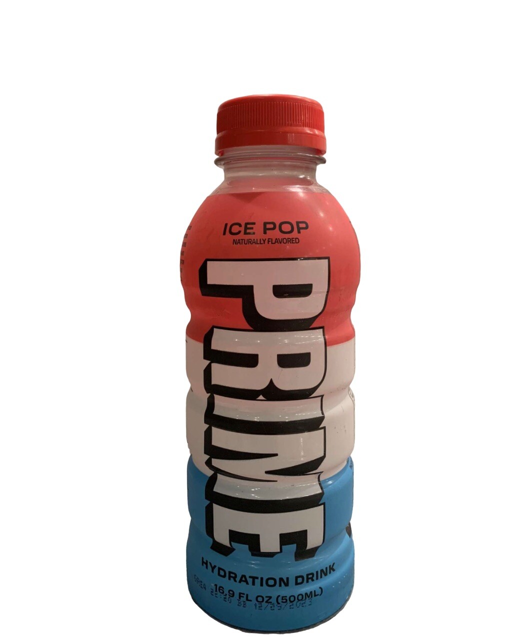 Prime Hydration Drink “Ice Pop ” Flavor 16 oz Bottles KSI & Logan
