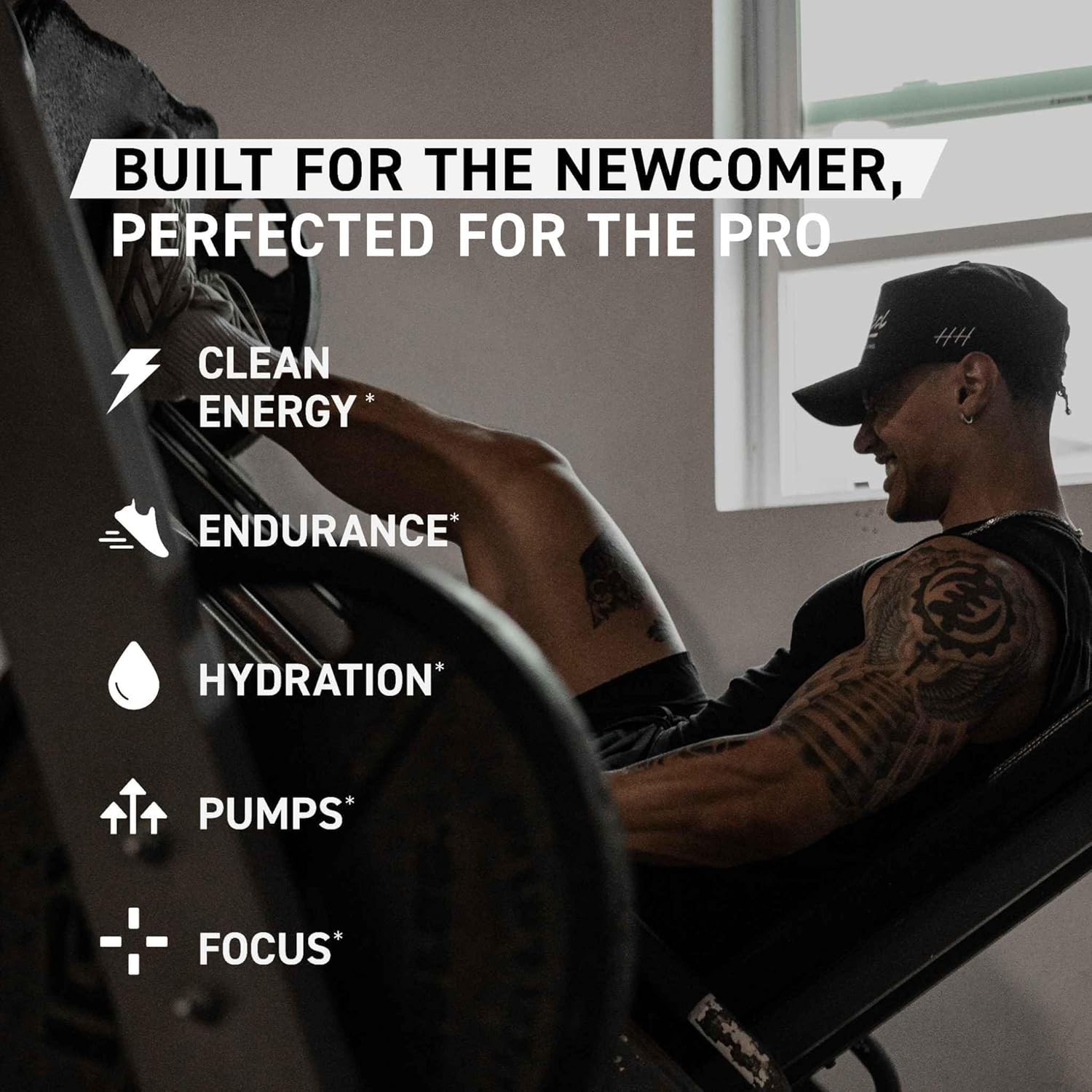 Sport Certified Pre Workout Powder for Men & Women – Plant-Based Energy Support