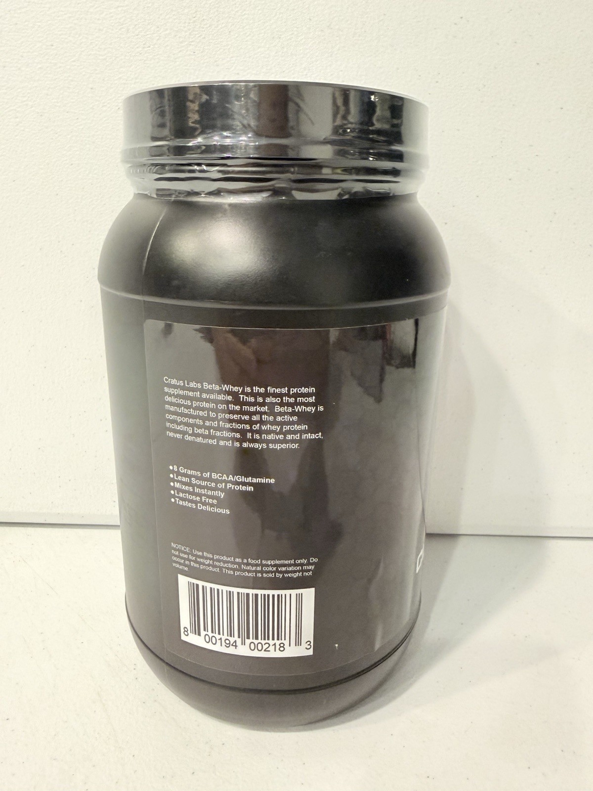 NEW Cratus Labs Beta-Whey Classic Vanilla 2lb Protein Supplement 800194002183