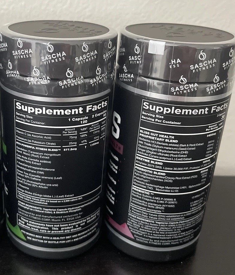 Sascha Fitness Dúo Kit Fit 9 & Bliss