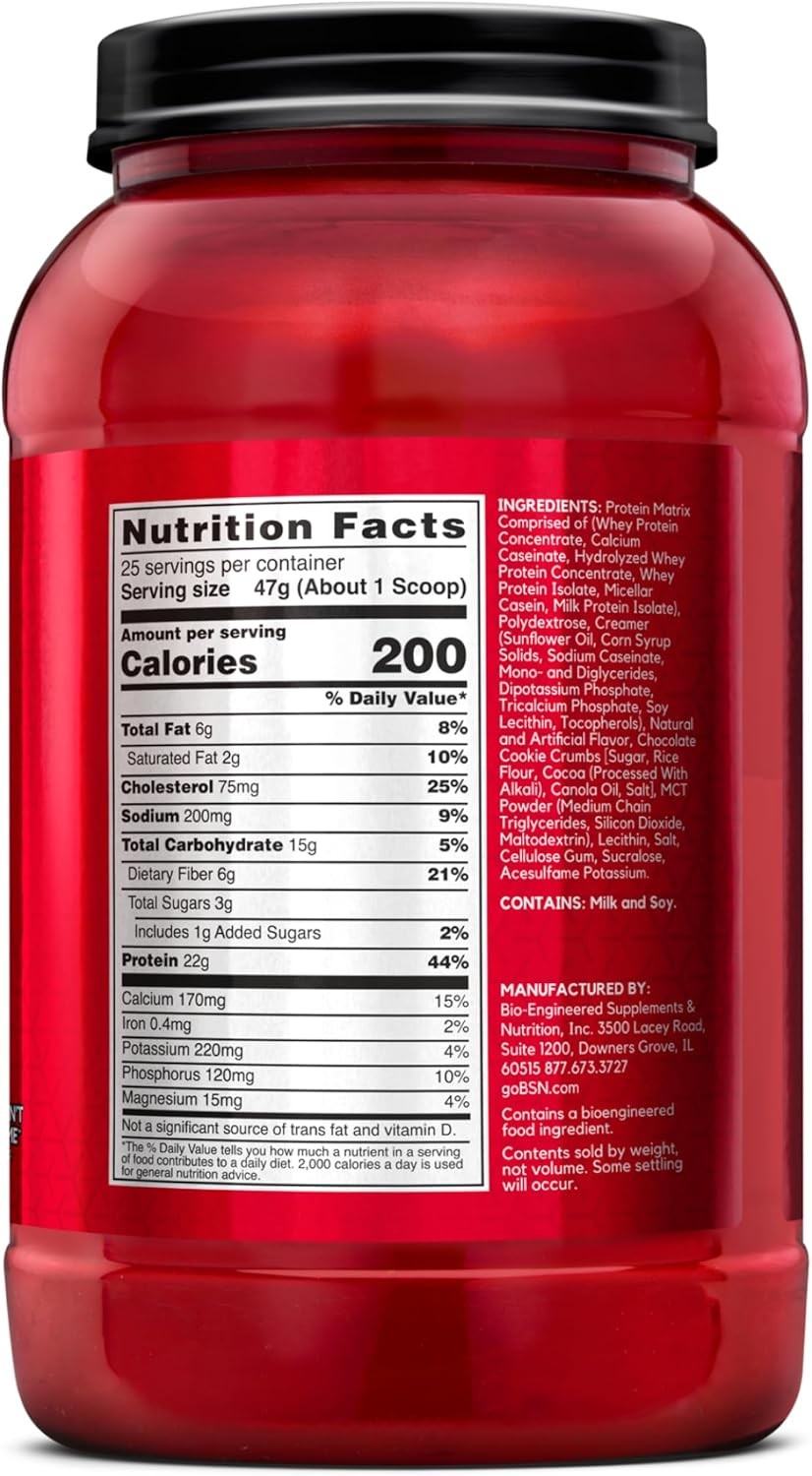 BSN Syntha-6 Whey Protein Powder, Cold Stone Creamery- Cookie Doughn’t You Want