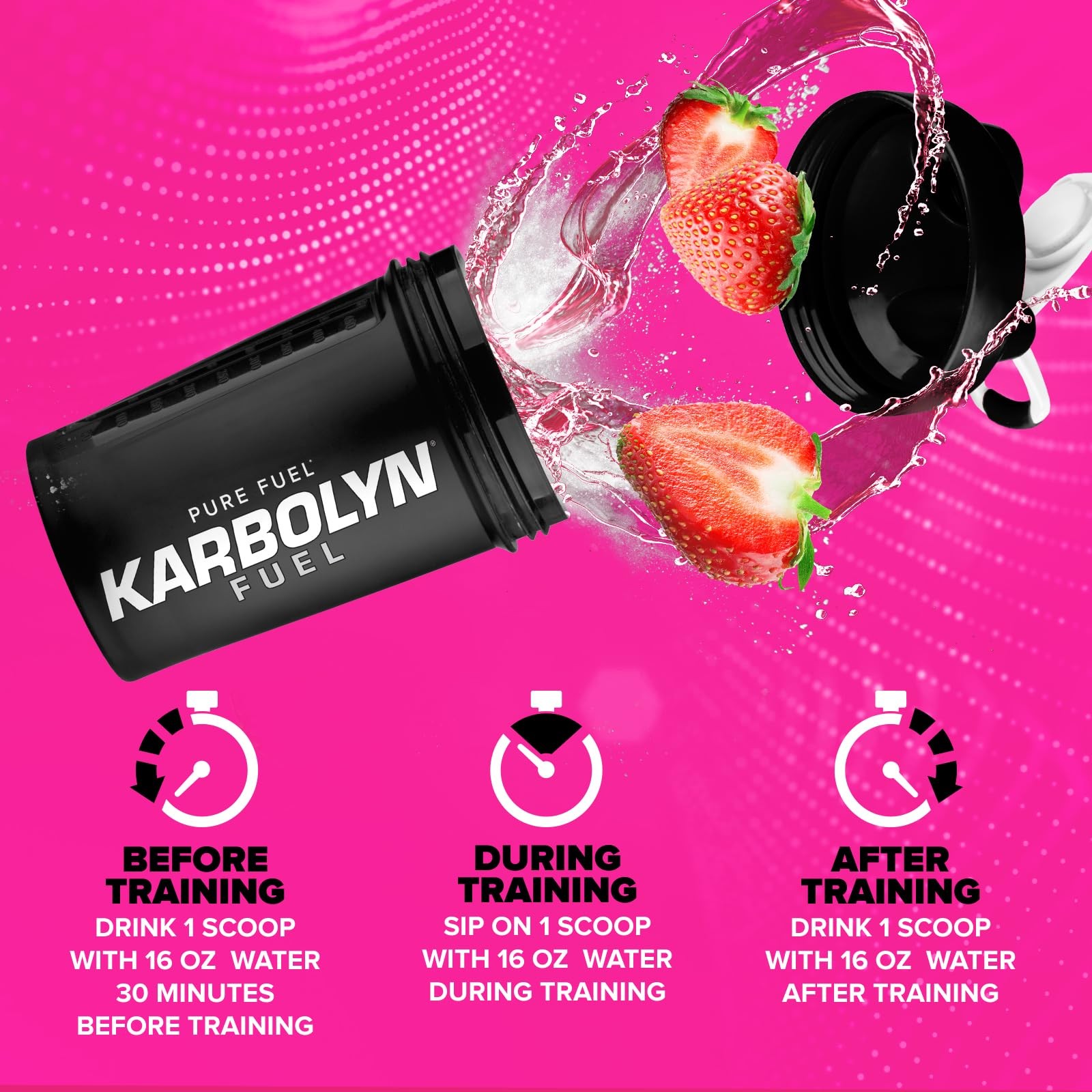 EFX Sports Karbolyn Fuel | FastAbsorbing Carbohydrate Powder | Carb Load, Sus…