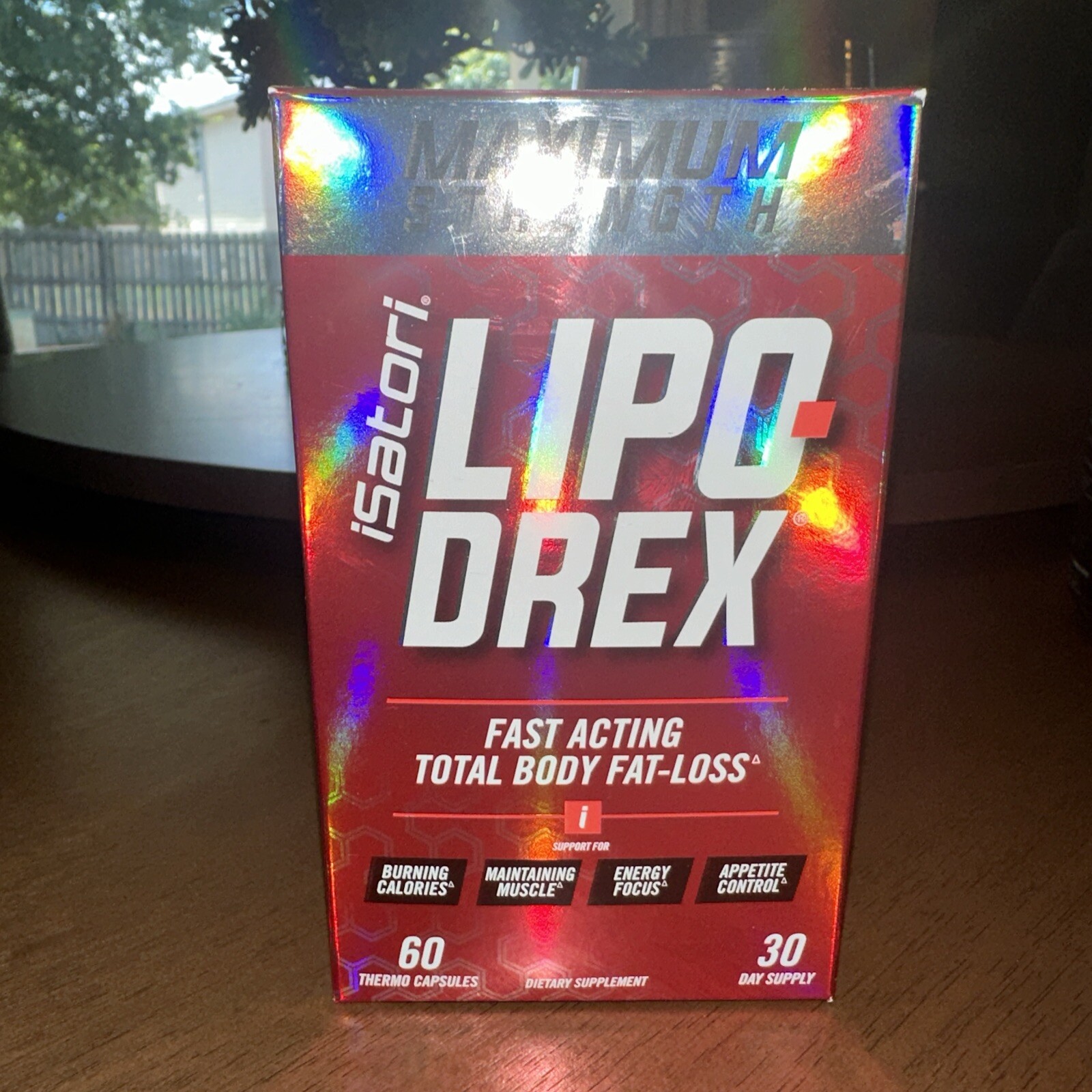 LIPO-DREX Total Body Fat Loss Thermogenic with Muscle Maintenance – 60 Capsules