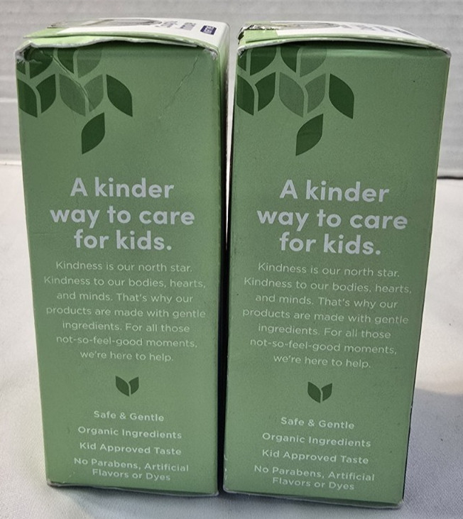 2x Hyland’s Baby Organic Cough & Immune Nighttime 2 fl oz each EXP 8/2026- 1yr+
