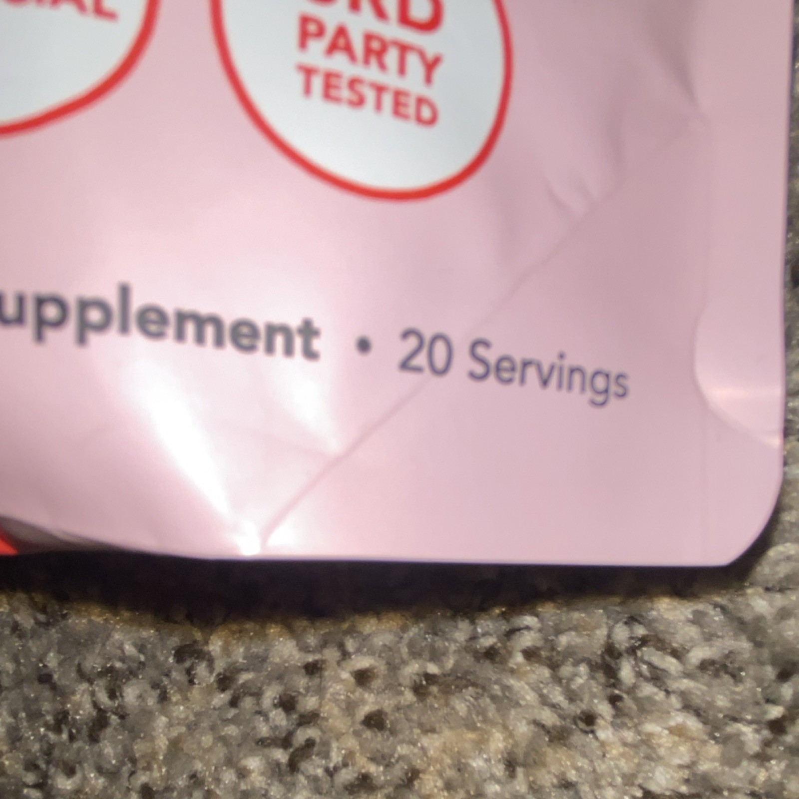 Clean Simple Eats Clear Protein Powder Grass Fed Strawberry Piña Colada 20 Serv