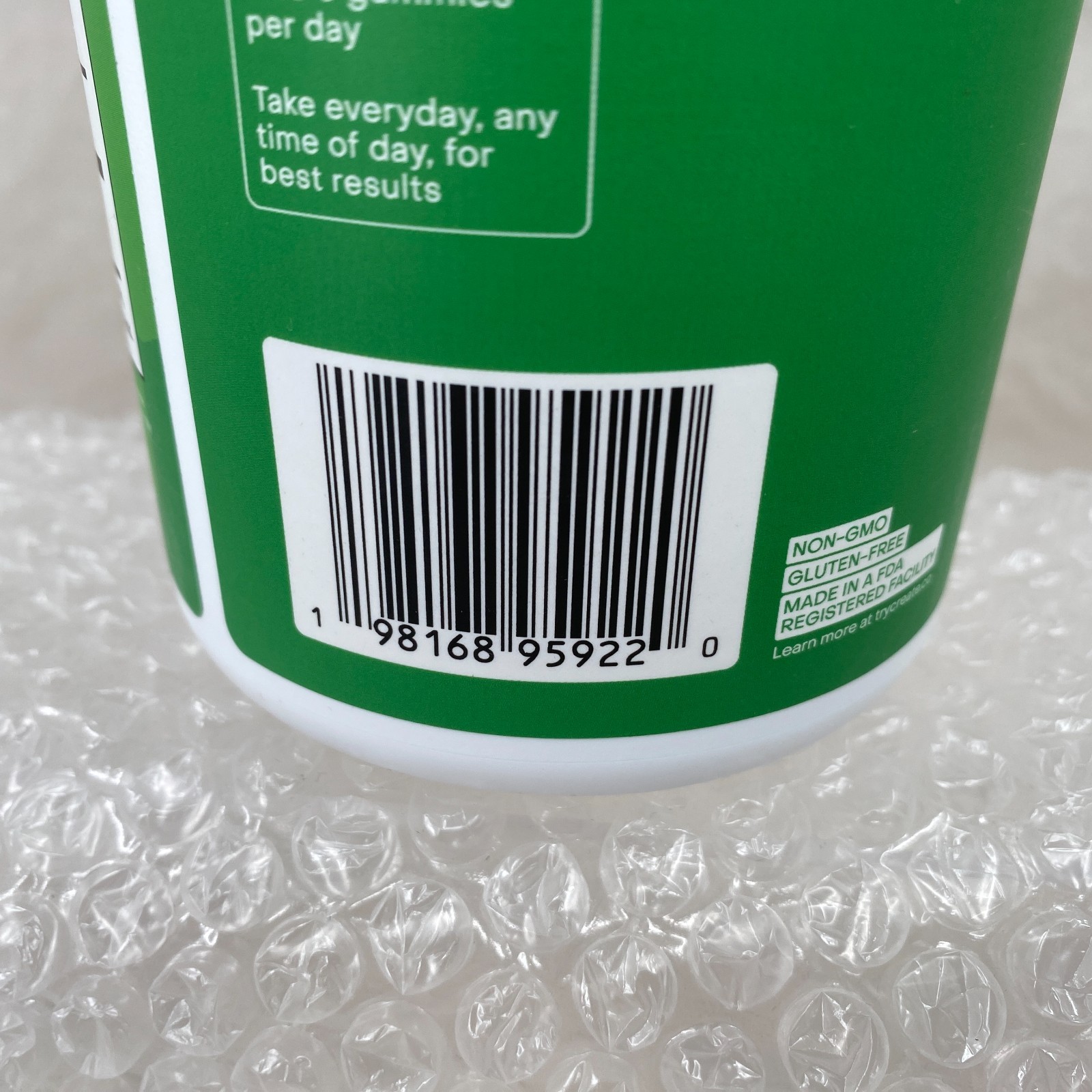 Create Creatine Monohydrate Gummies Sour Green Apple 90 Count NEW