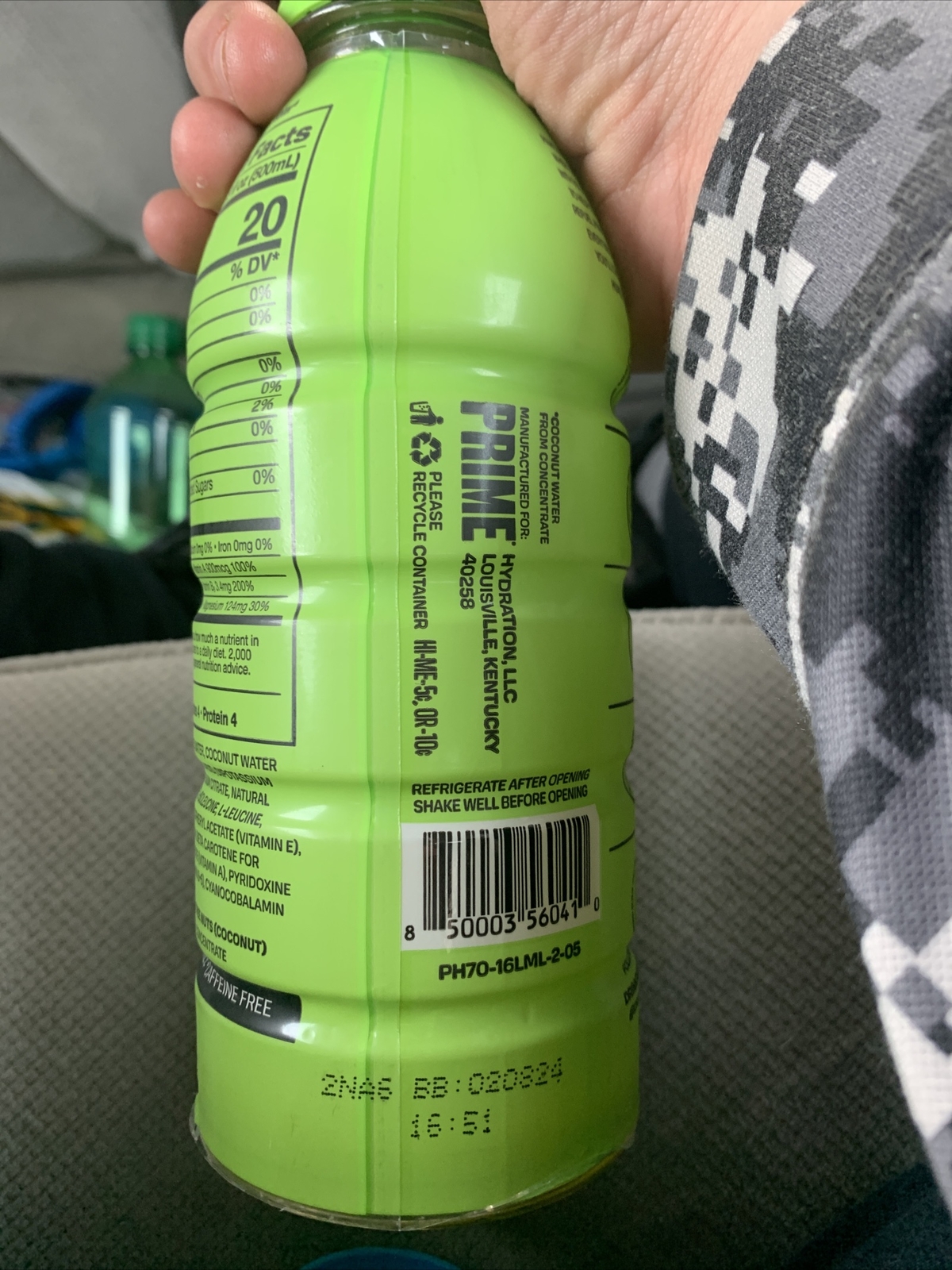 Prime Hydration Drink your choice (Raspberry, Meta Moon, Punch, or Ice Pop ETC.)