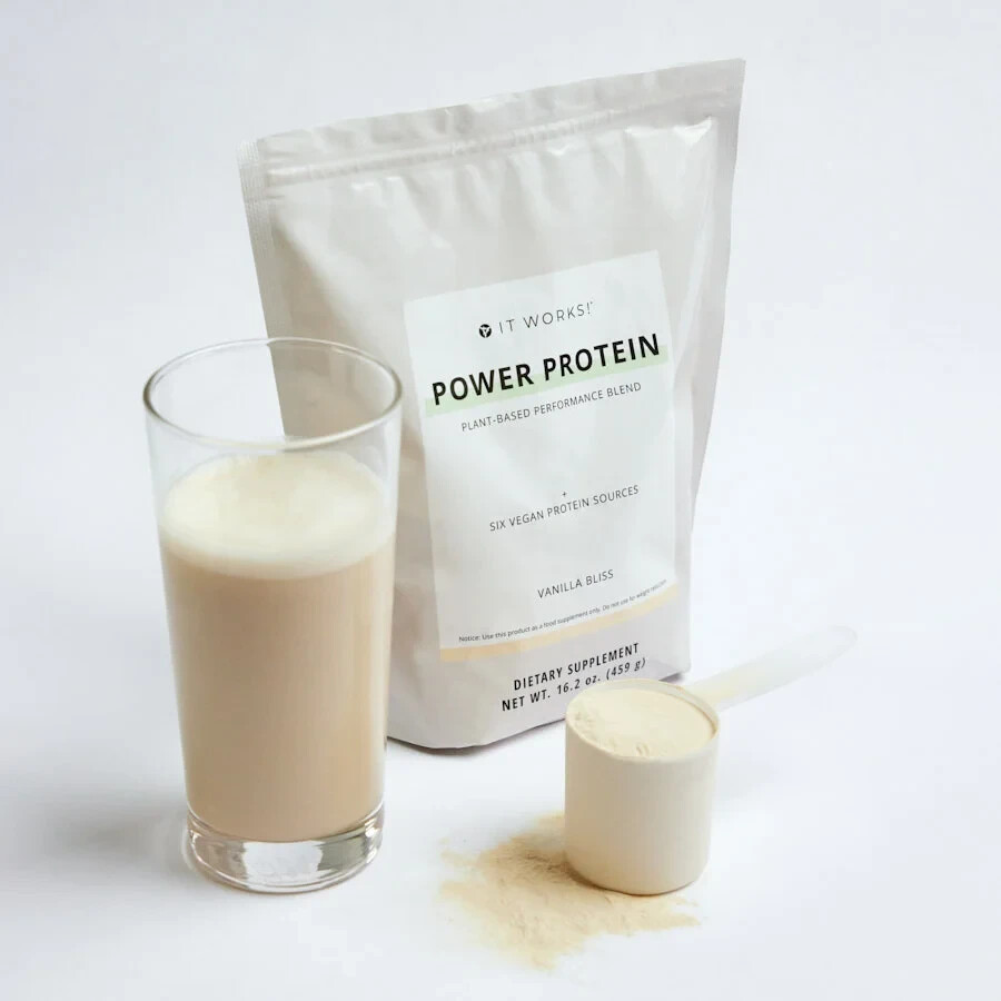 Plant Vegan Protein Powder, Muscle Growth, Performance & Recovery -vanilla