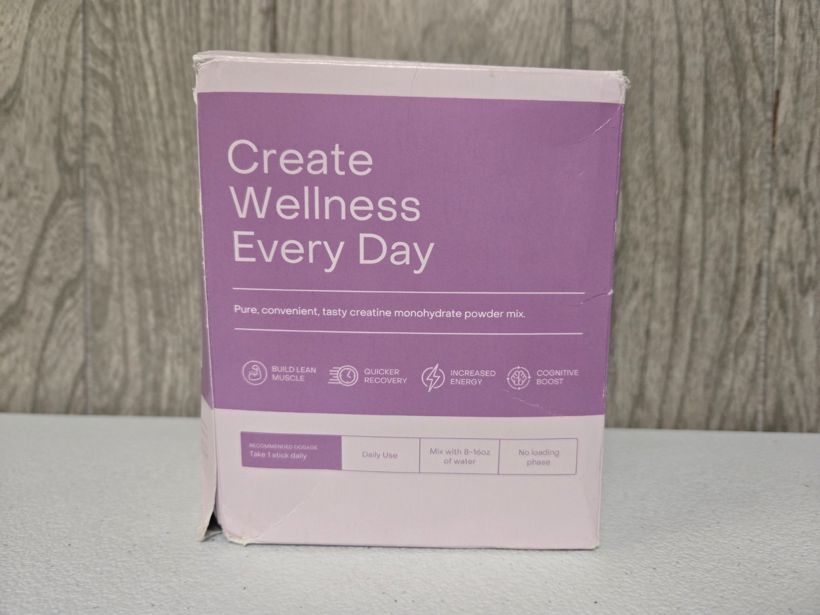 Create Creatine Monohydrate Powder Mixed Berry Dietary Supplement 30 sticks