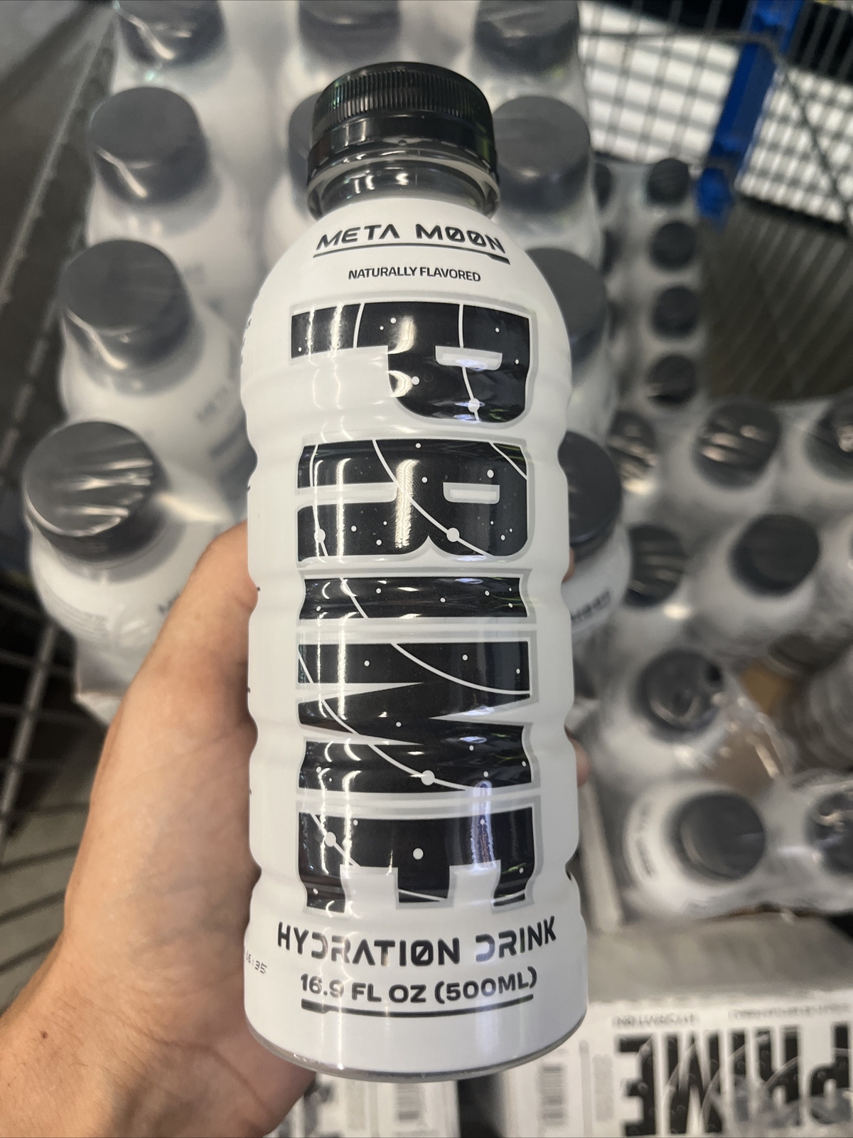 Prime Hydration Sport Drink Meta Moon Flavor By Logan Paul x Ksi 16.9oz Bottle