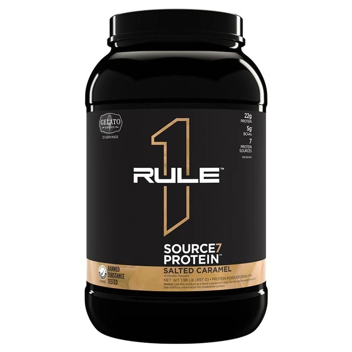 RULE 1 Source7 Protein Whey Protein Isolate – Salted Caramel