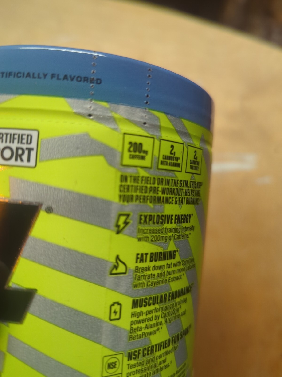C4 Sport Ripped, Pre-Workout, Artic Snow Cone, 9.9 oz (280 g)