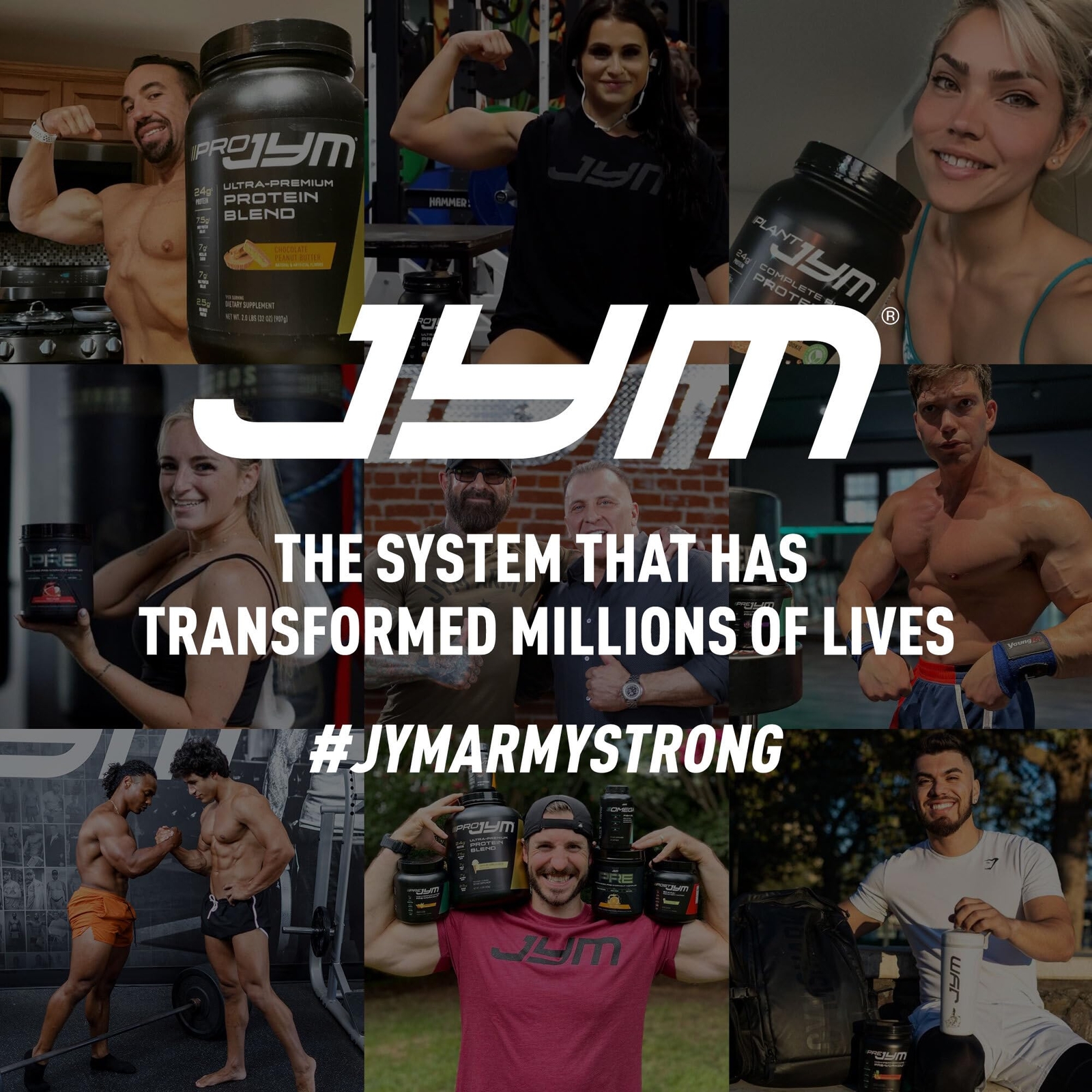 Pro JYM Protein Powder Blend 45 Servings 24g Protein Per Serving Great Taste