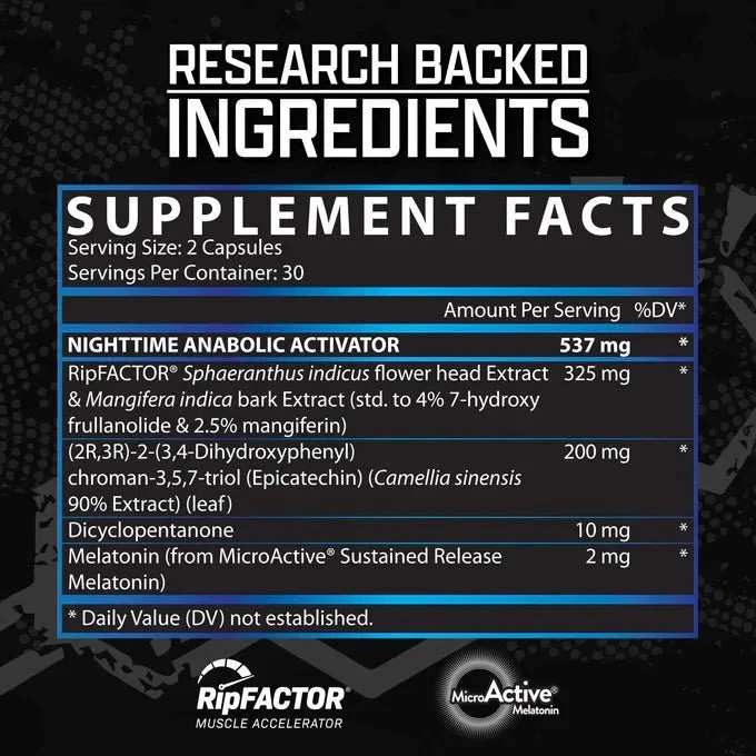 Anabol Nighttime Muscle Builder & Sleep Aid Anabolic Activator and Building