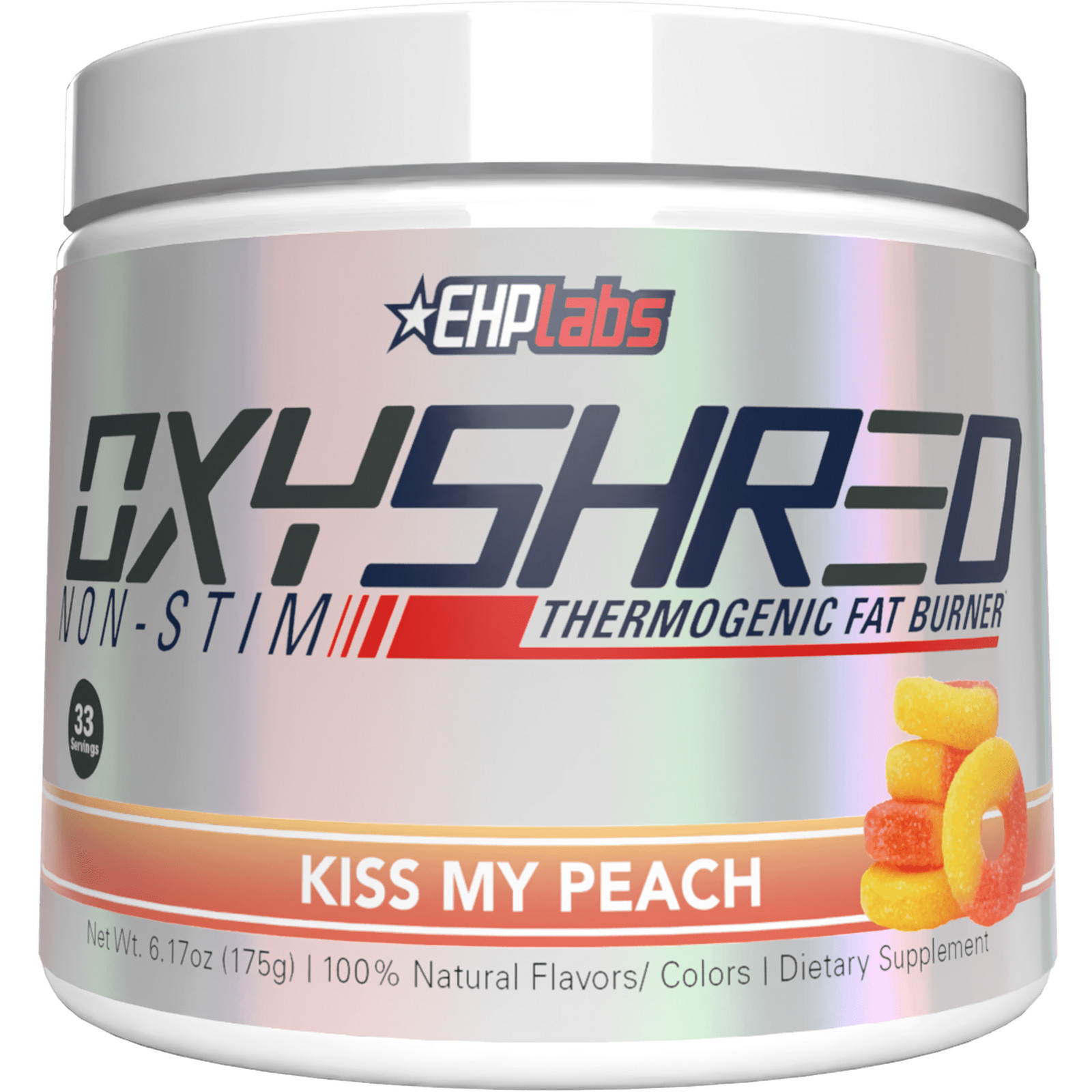 EHP LABS OxyShred Non Stimulant , Caffeine Free Pre-Workout Supplement