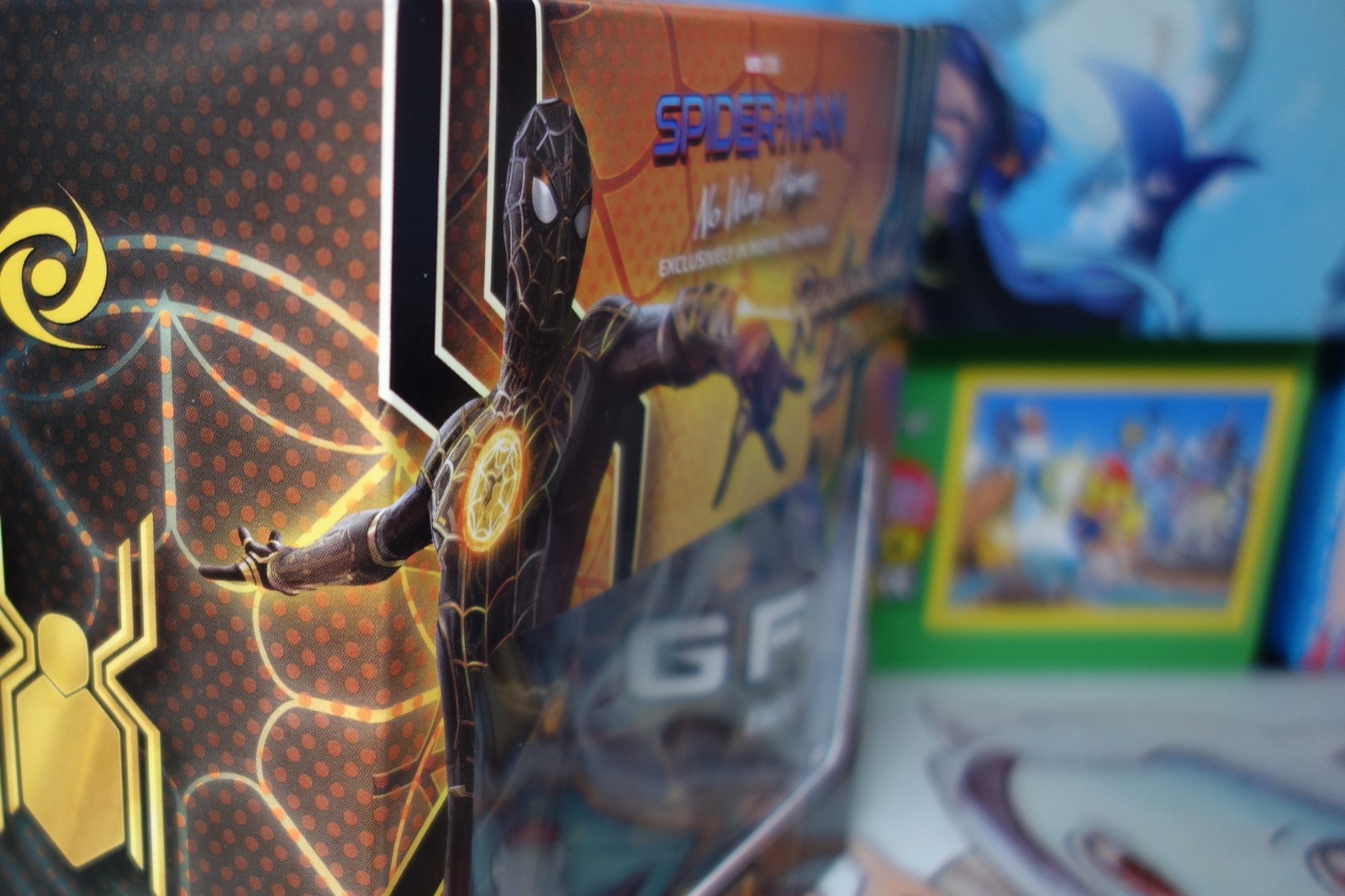 Spiderman No Way Home Black and Gold G fuel Collector’s Box Brand New On Hand!