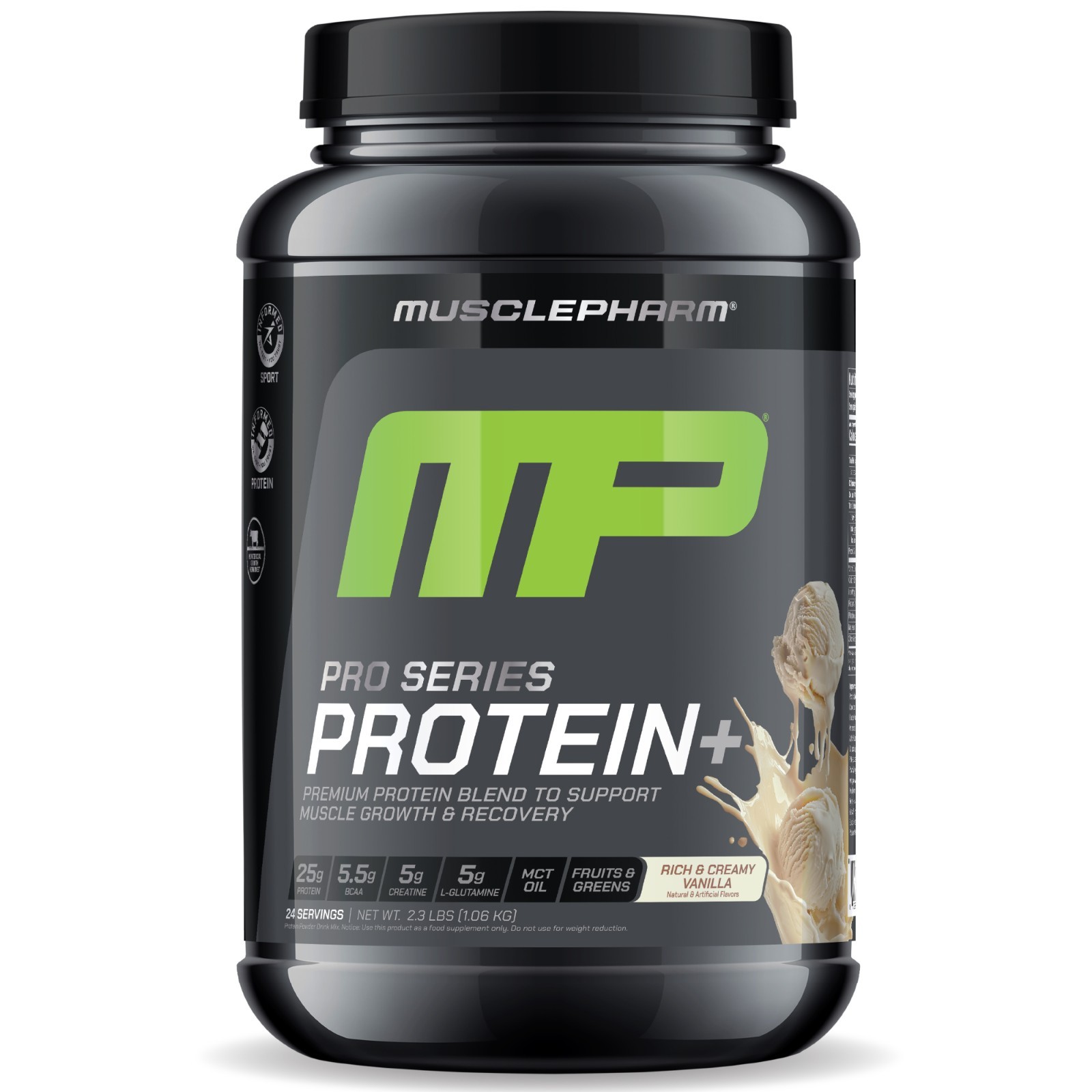 Pro Series Protein+, Rich & Creamy Vanilla, 2.3 lbs (1.06 kg)