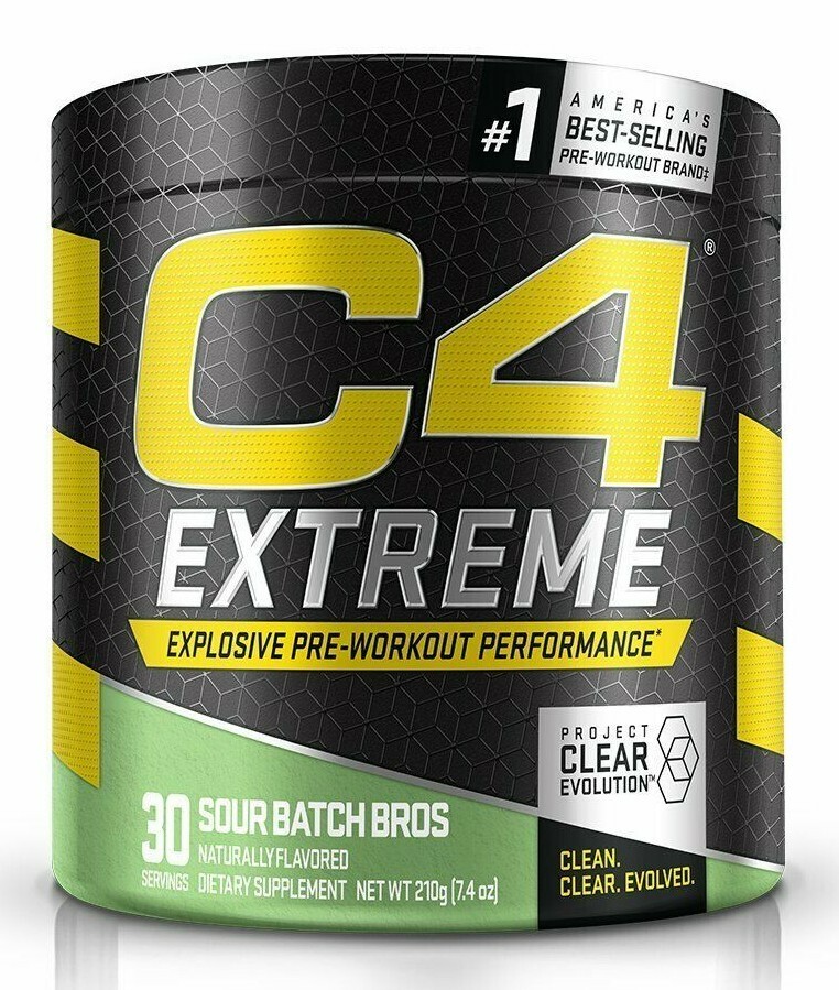 Cellucor C4 Extreme – Explosive Pre-Workout – 30 Servings – Sour Batch Bros