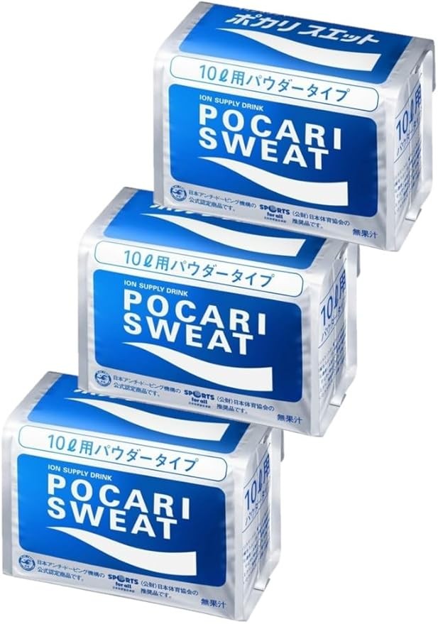 Otsuka Pocari Sweat Powder 10L x3 Packs Sports Drink Mix Japan