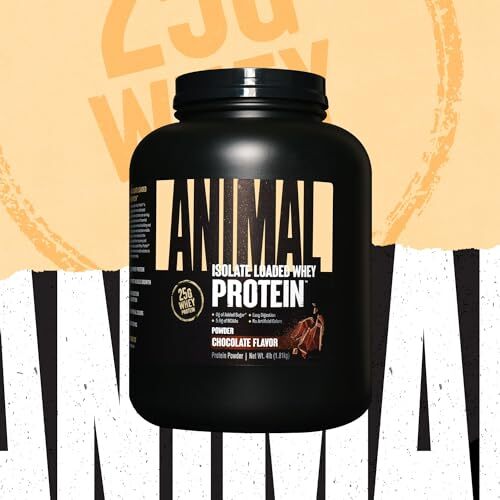Chocolate Protein Supplement Powder 52 Servings 25g Protein Per Scoop