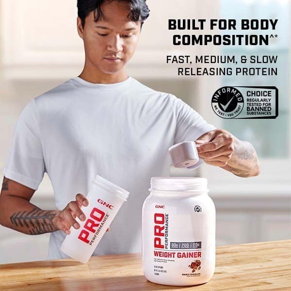 Pro Performance Weight Gainer – Double Chocolate 2.5 lb – 50G Protein